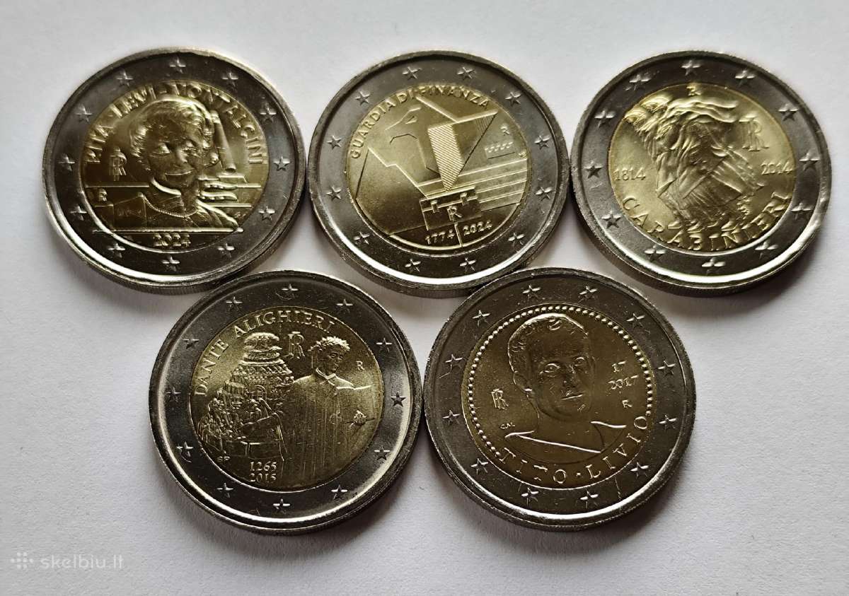 2€ proginės monetos Unc - nuotraukos Nr. 3