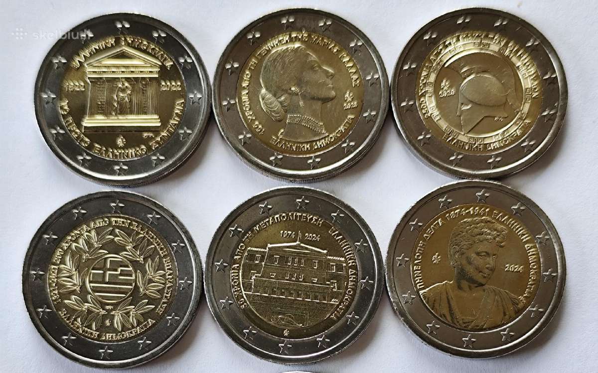 2€ proginės monetos Unc - nuotraukos Nr. 5