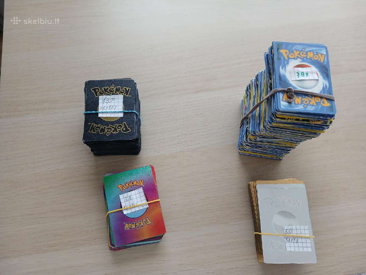 Parduodama Pokemon kortų kolekcija - nuotraukos Nr. 2