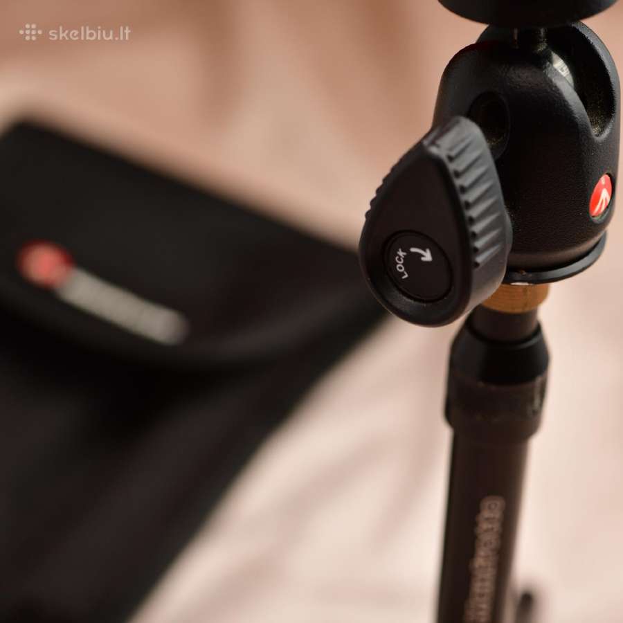 Manfrotto Tabletop Tripod with 492 Ball Head Kit - nuotraukos Nr. 12