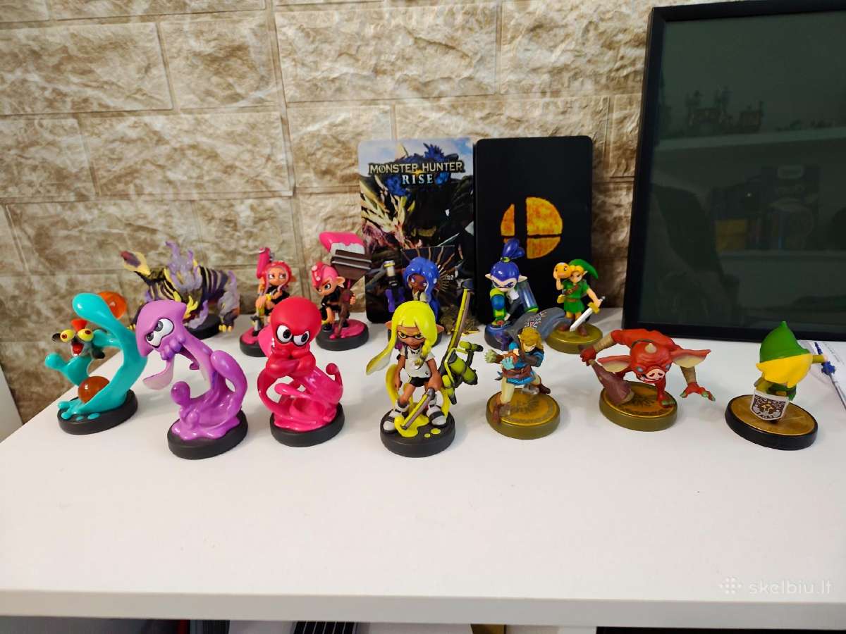 Nintendo amiibo figūrėlės
