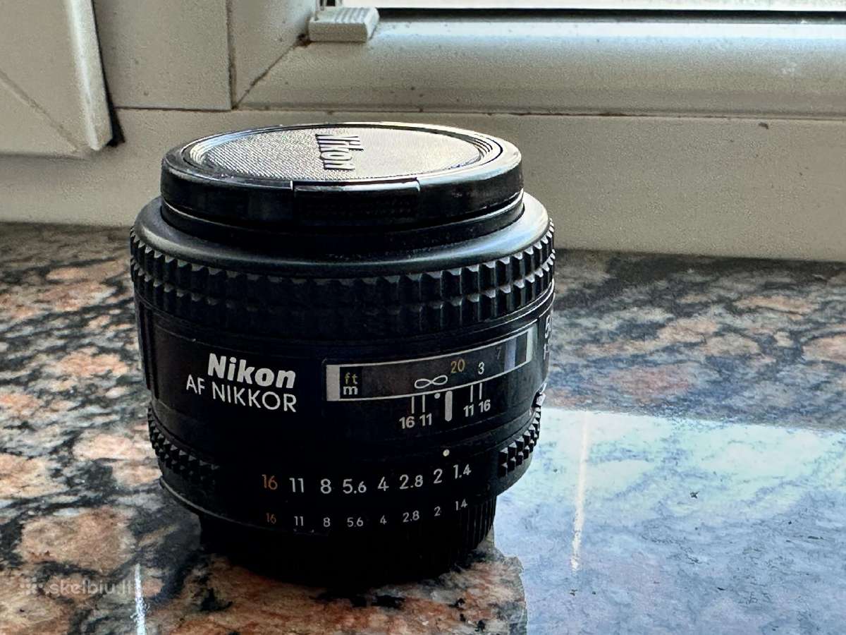 Nikon Af Nikkor 50mm f/1.4d