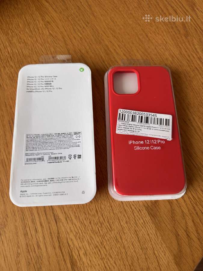 iPhone 12/ 12 pro silikoninis dėklas