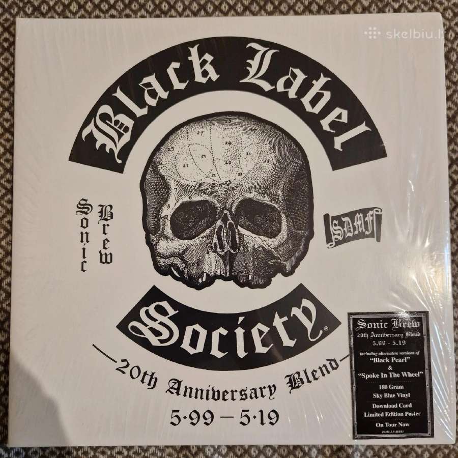 Black Label Society - Sonic Brew / Vinyl 2xlp limi - nuotraukos Nr. 2
