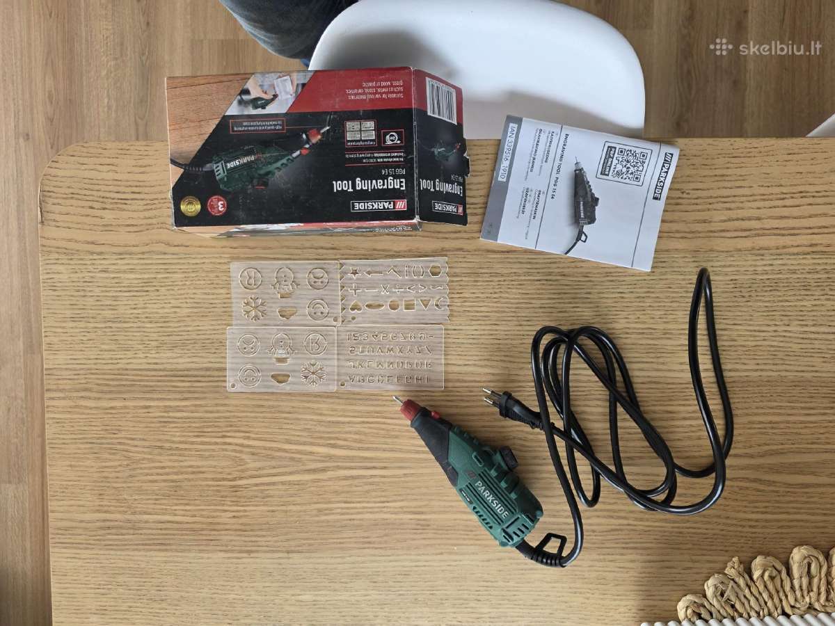 Graviravimo įrankis Parkside Pgg 15 E4