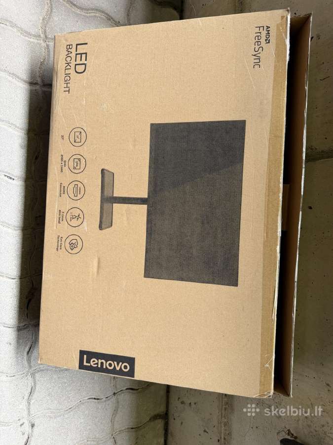 LCD monitorius Lenovo L27q-38 - nuotraukos Nr. 2