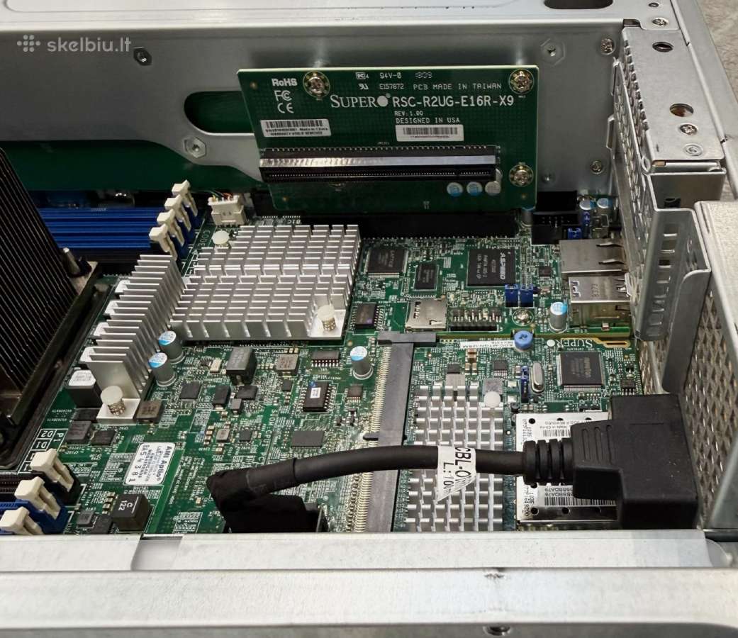 Supermicro Superserver Sys-2029gp-tr 2x Cpu 6x Gpu - nuotraukos Nr. 6
