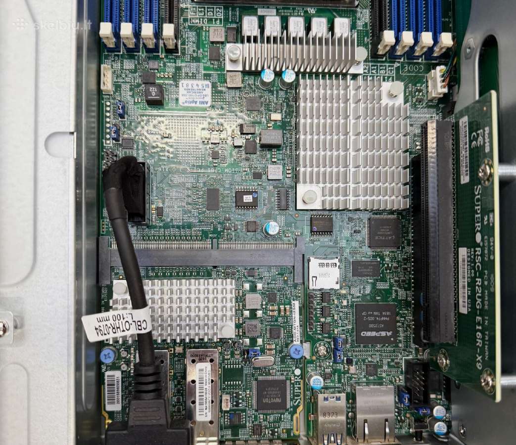 Supermicro Superserver Sys-2029gp-tr 2x Cpu 6x Gpu - nuotraukos Nr. 7