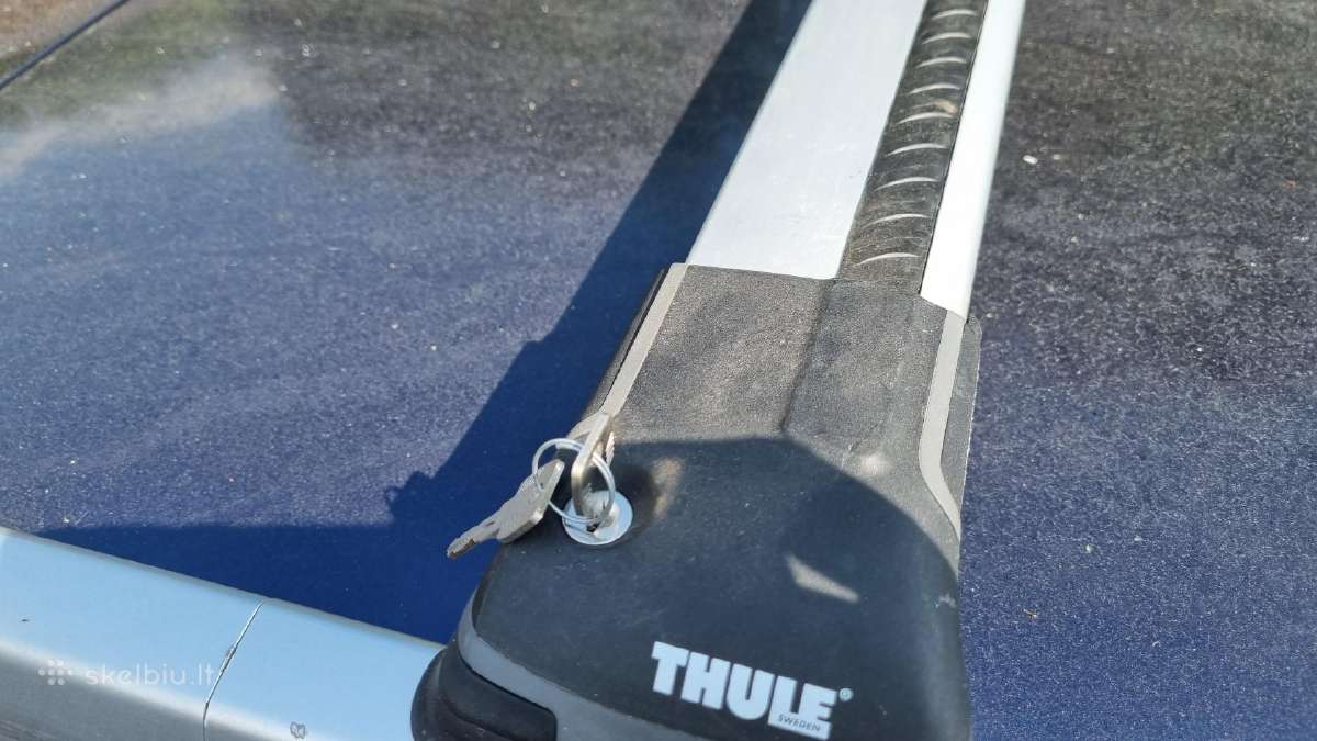 Thule wing bar skersiniai, pacline bagazine - nuotraukos Nr. 4