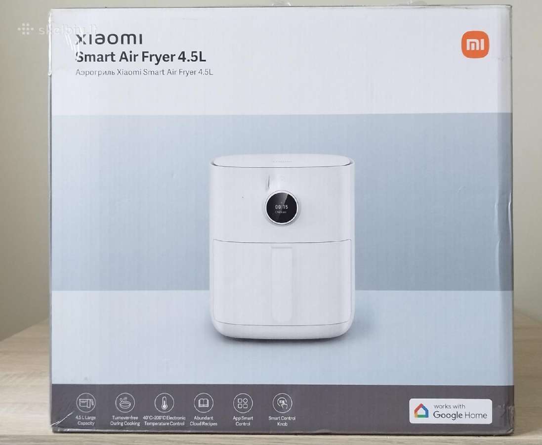 Karšto oro gruzdintuvė Xiaomi Smart Air Fryer 4.5l - nuotraukos Nr. 3