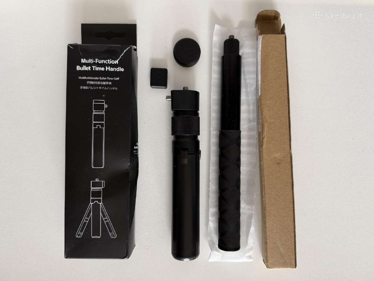 Bullet time handle asmenukiu lazda insta360 Dji360