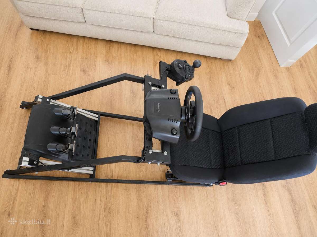 Vairas Logitech G29 + begiu perjungimas + Playseat - nuotraukos Nr. 3