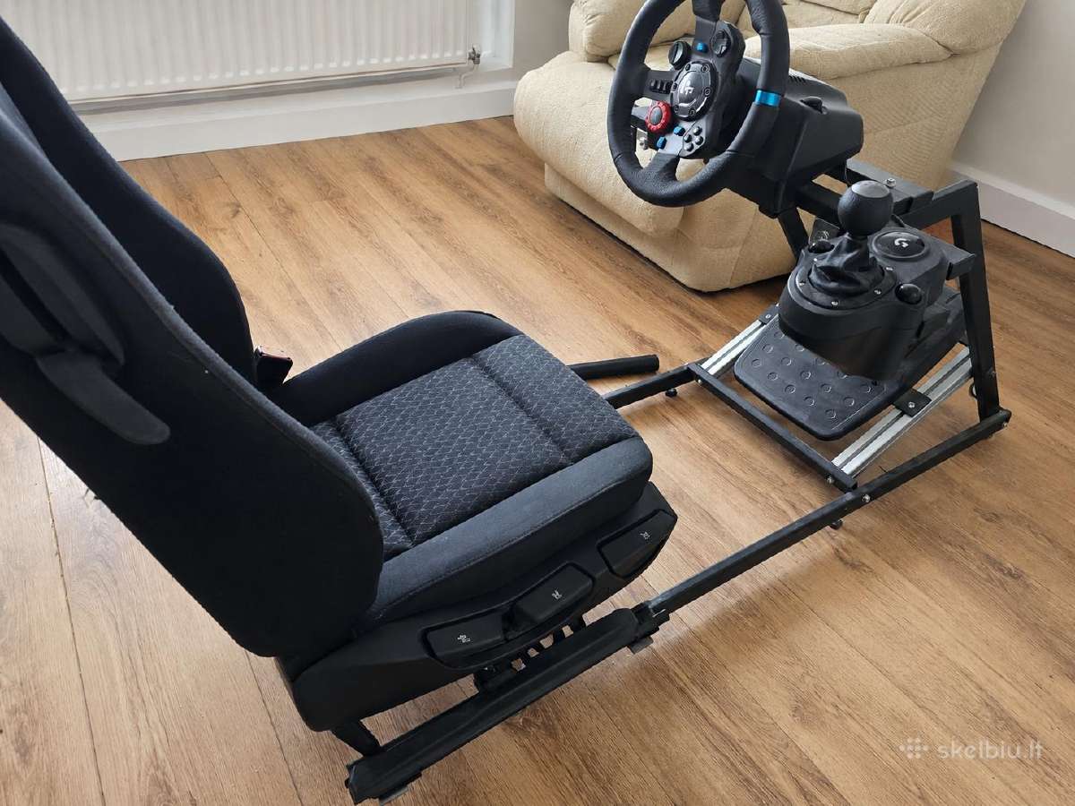 Vairas Logitech G29 + begiu perjungimas + Playseat - nuotraukos Nr. 4