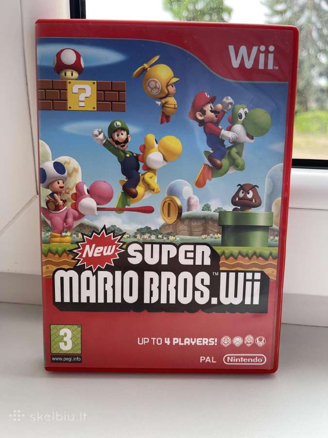 New Super Mario Bros. Wii Zaidimas, Nintendo Wii G