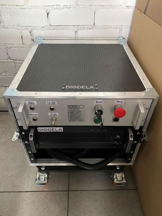 Lazerinis valymo įrenginys Diodela Fcs-200 (200 W)