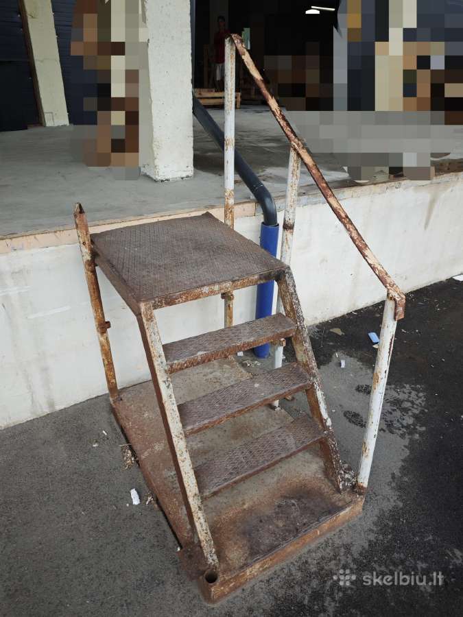 Metaliniai laiptai rampai - nuotraukos Nr. 2