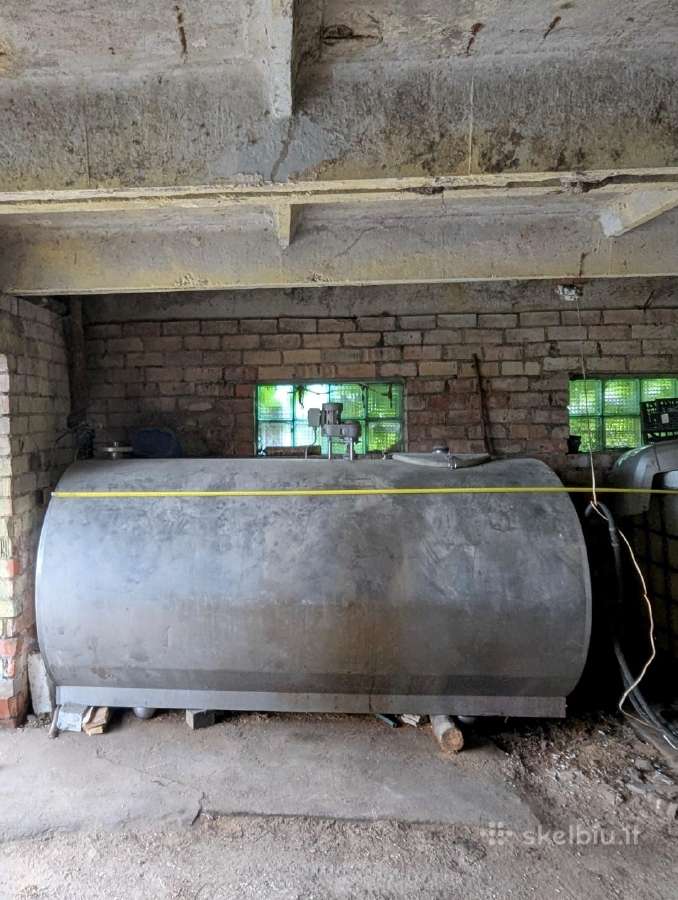 Westfalia separator - pieno perdirbimo cisterna 3t