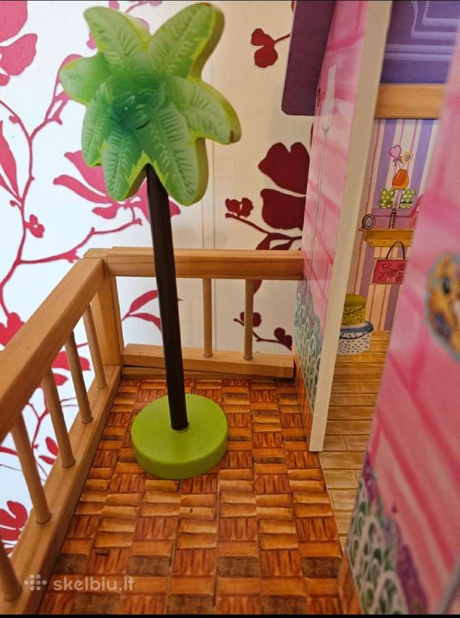 Medinis barbių-lėlių namas - nuotraukos Nr. 12