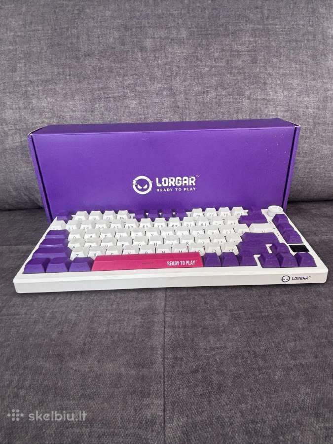 Parduodu mechaninę klaviatūrą Lorgar Azar 514