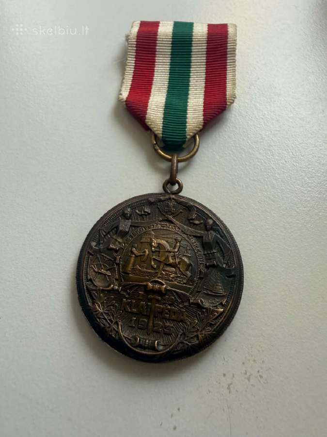 Rimšos medalis Klaipėda 1923 m.