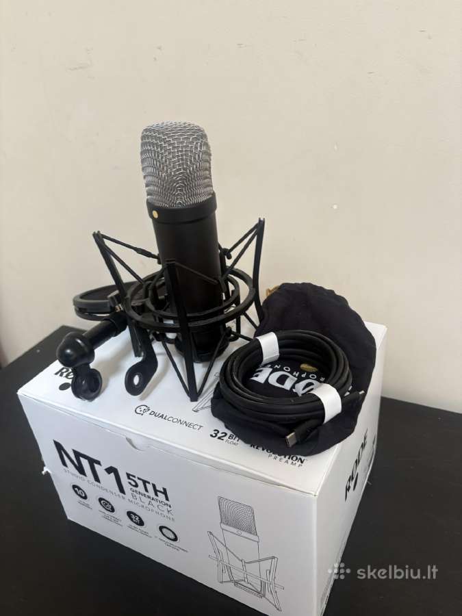 Rode nt1 Gen 5 Black - nuotraukos Nr. 4