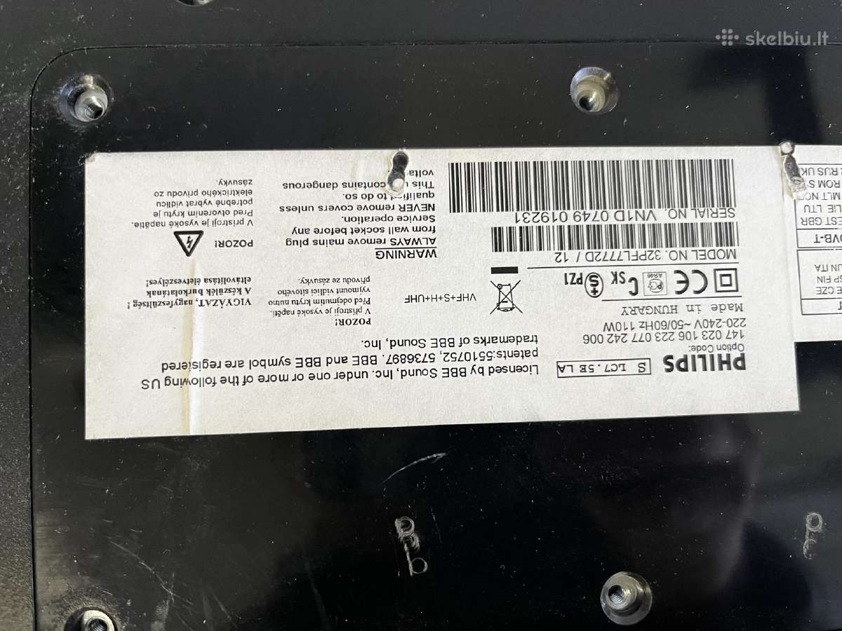 Paduodu Philips TV , 32 - nuotraukos Nr. 3