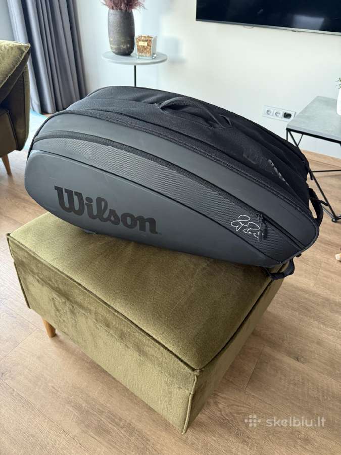 Wilson Federer Dna 12 Pack Black