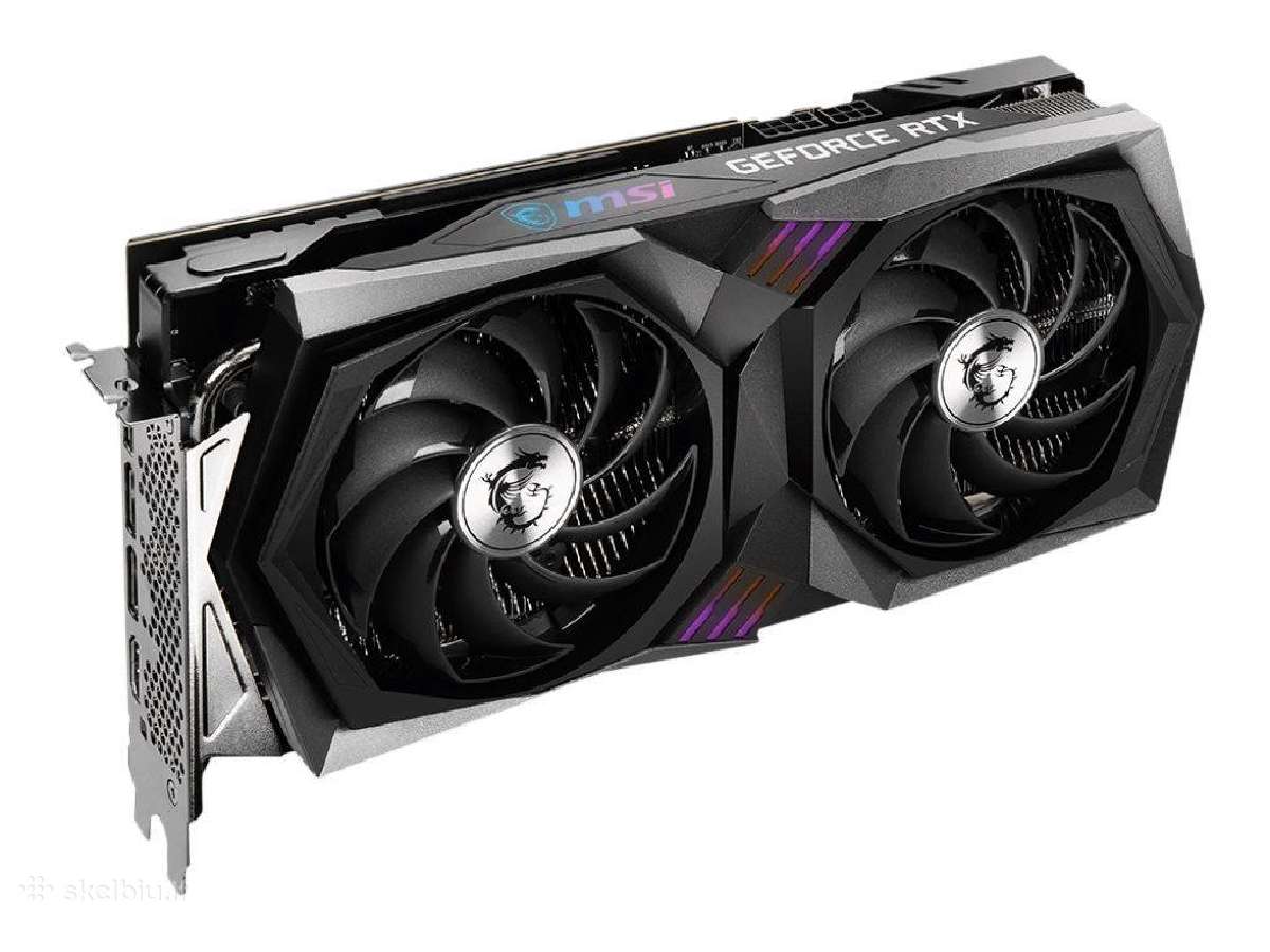 Parduodama Msi Geforce Rtx 3060 Gaming X 12gb