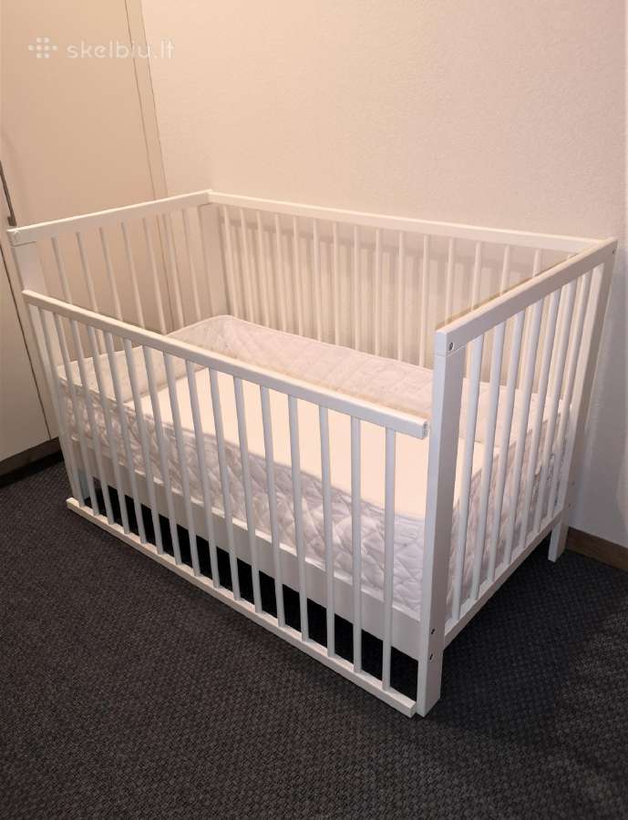 Puiki balta tvirta lovytė Ikea Gulliver