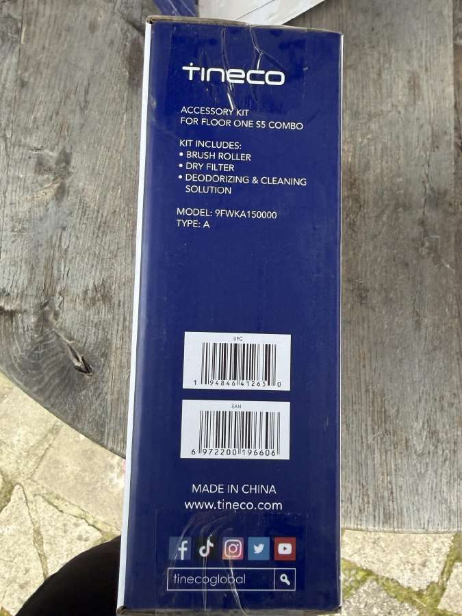 Tineco One S5 / S5 Pro rinkinys filtras, skystis - nuotraukos Nr. 3