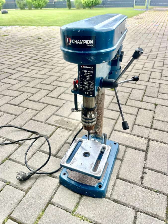 Gręžimo staklės Champion Cp-137, 16 mm
