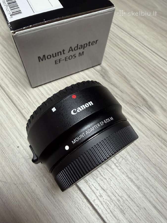 Canon Ef-EOS M adapteris - nuotraukos Nr. 2