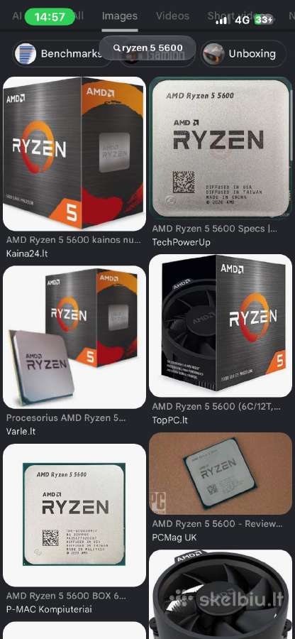 Nupirkčiau Ryzen 5 5600 kartu su motherboardu