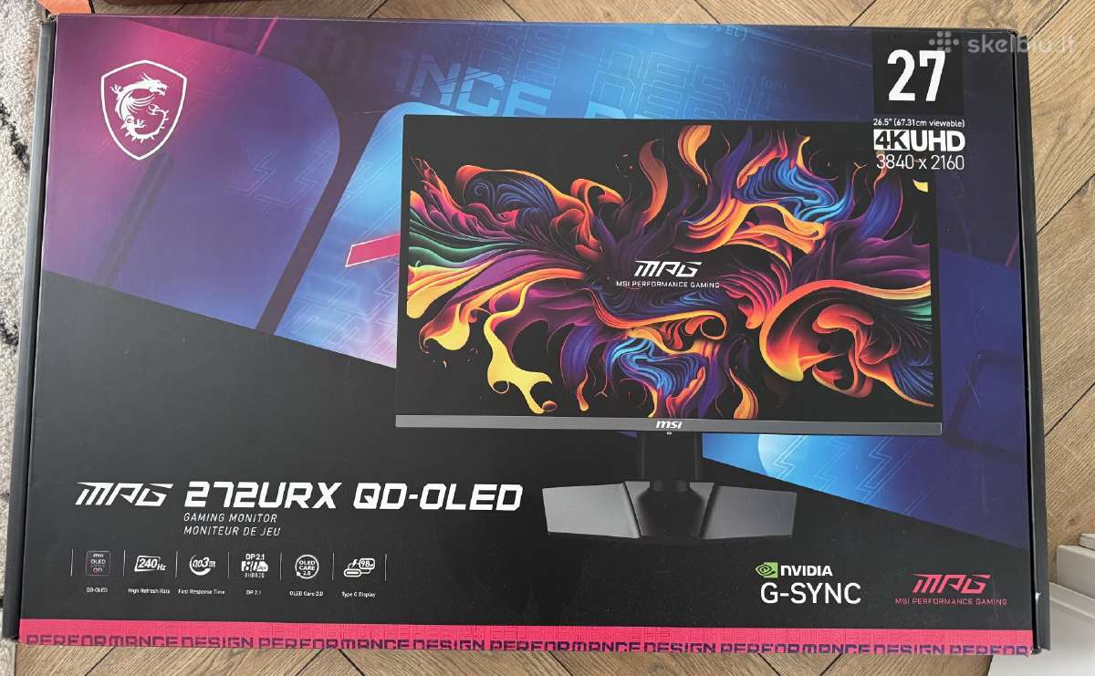 Msi Mpg 272urx Qd-oled 4k/240hz