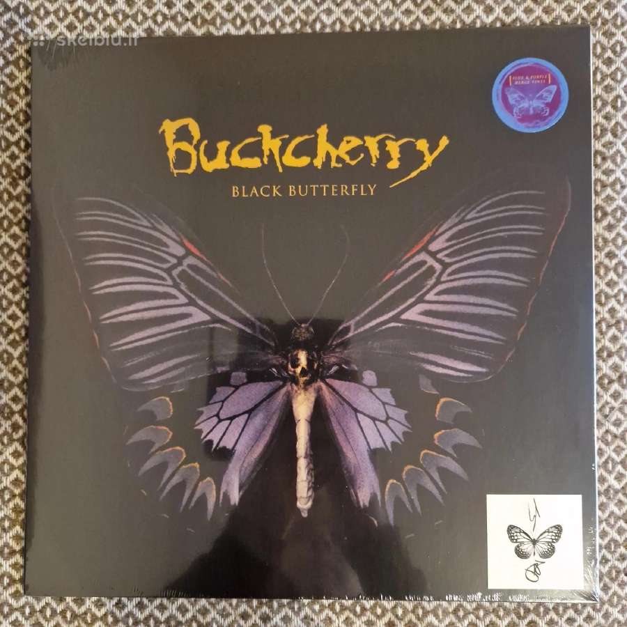 Buckcherry - Black Butterfly / Vinyl Lp on Blue / - nuotraukos Nr. 2
