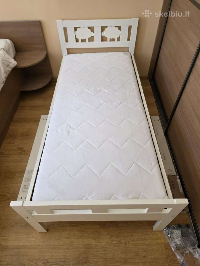 Vaikiška Ikea lova 160x70 su čiužiniu