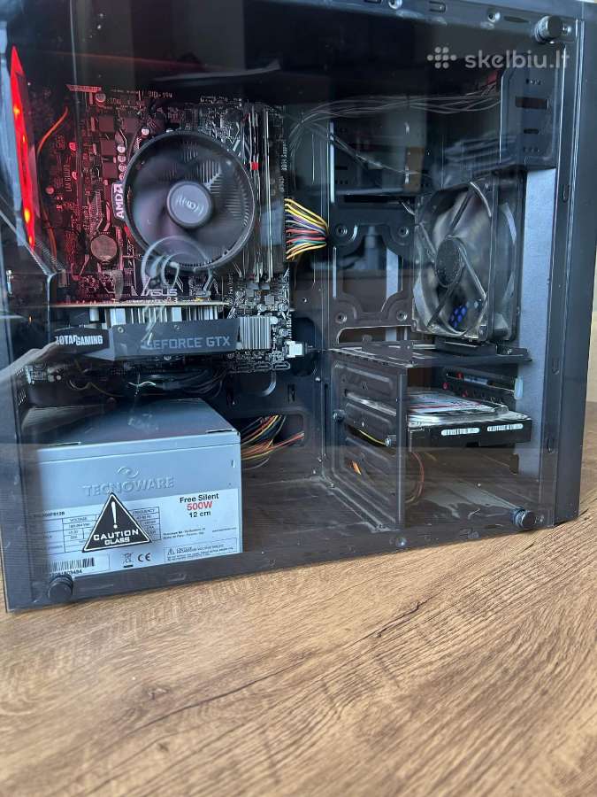 Parduodamas tvarkingas Gaming Pc (Ryzen 5 / Gtx 16