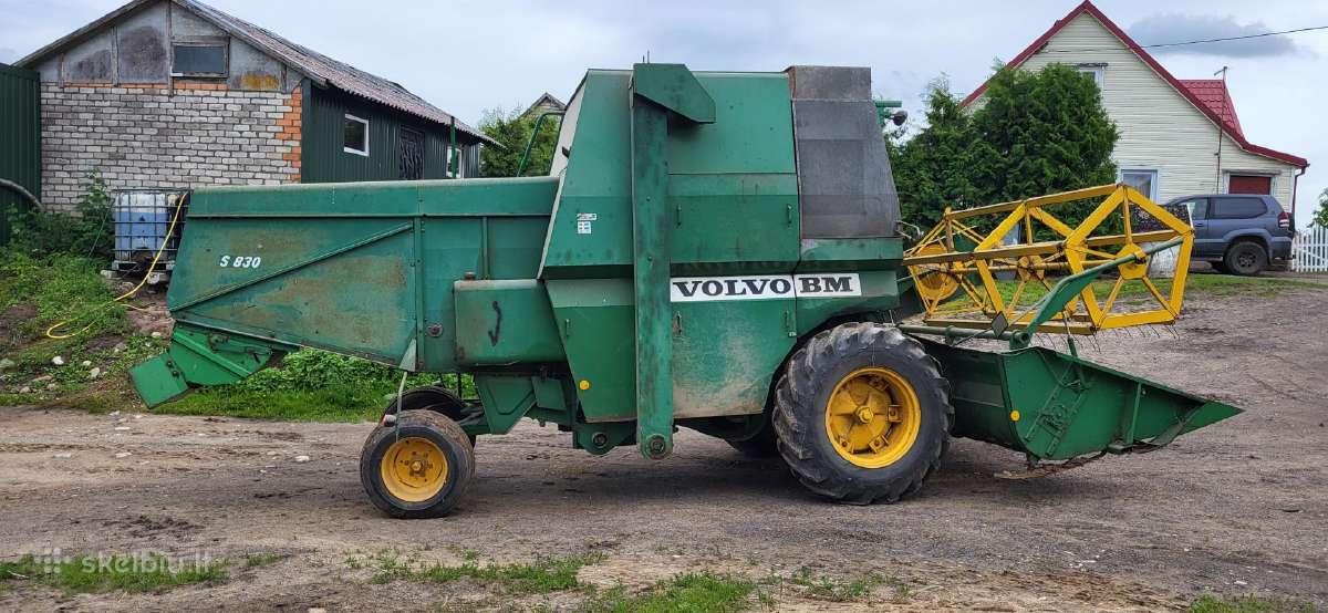 Javų Kombainas Volvo Bm, S 830