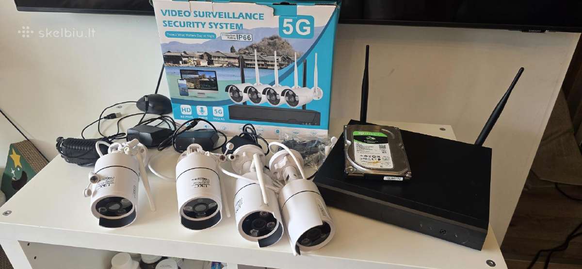 WiFi vaizdo stebėjimo sistema Ukc 3340kit