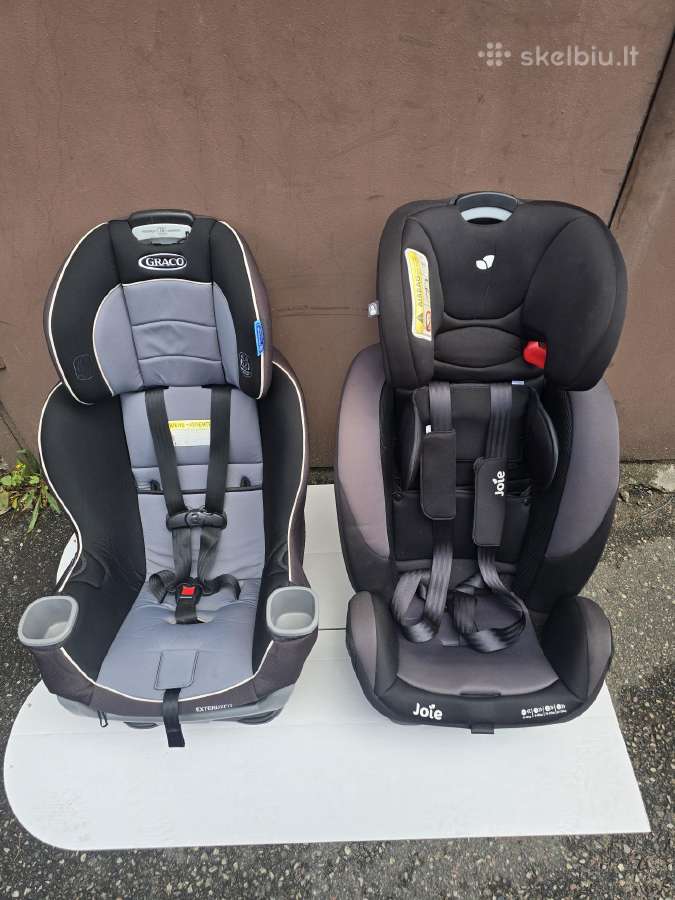 Mažai naudoto auto kėdutės Joie arba Graco