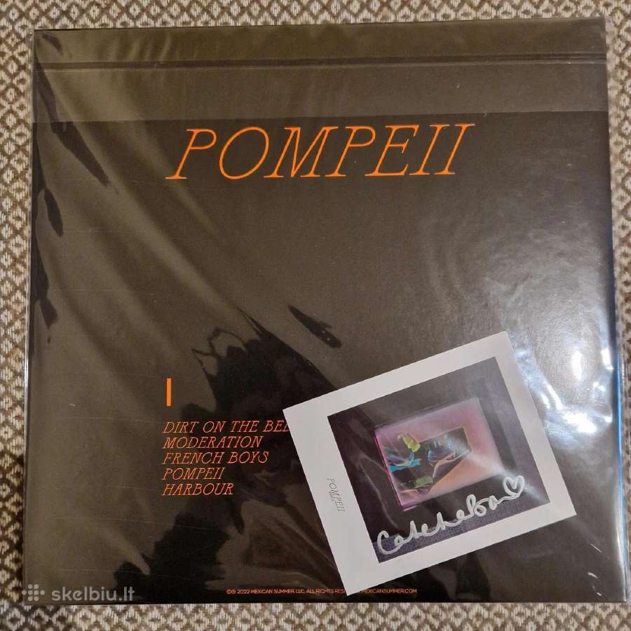 Cate Le Bon – Pompeii / Vinyl Lp su parašu - nuotraukos Nr. 4