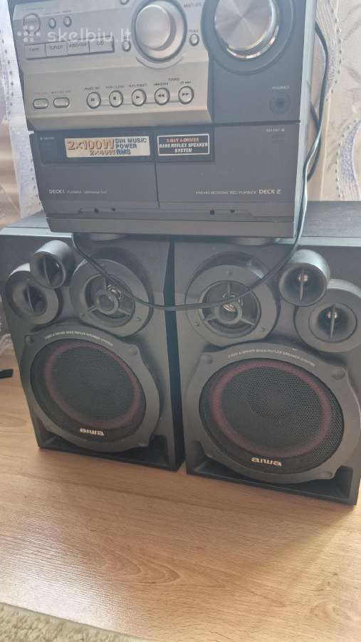 Aiwa Nsx-r37 muzikinis centras su kolonėlėmis - nuotraukos Nr. 5
