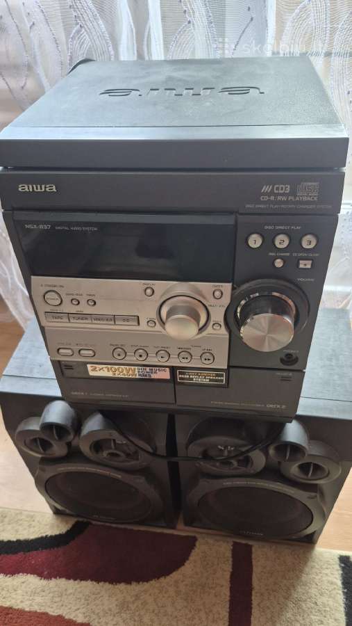 Aiwa Nsx-r37 muzikinis centras su kolonėlėmis - nuotraukos Nr. 2