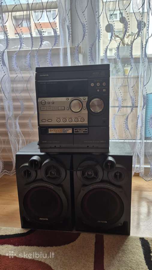 Aiwa Nsx-r37 muzikinis centras su kolonėlėmis