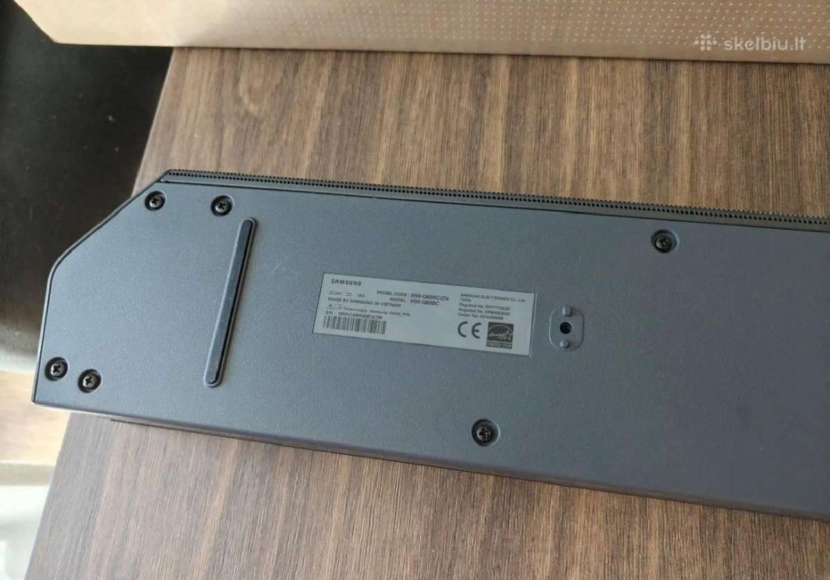 Samsung Hw-q600c 3.1.2 Channel Soundbar - nuotraukos Nr. 5