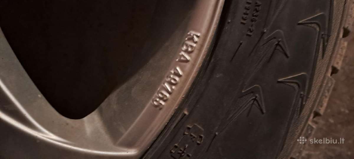 Nissan haškai žiemiai ratai - nuotraukos Nr. 6