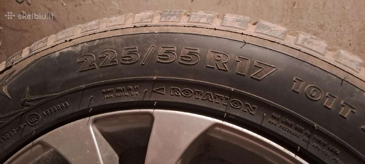 Nissan haškai žiemiai ratai - nuotraukos Nr. 7