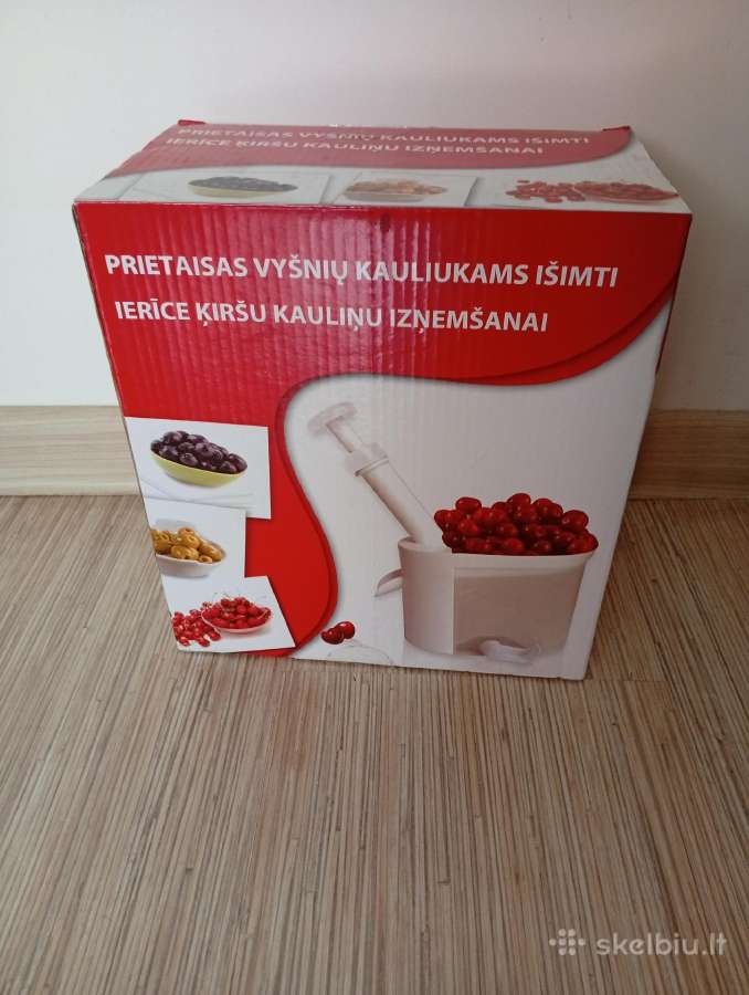 Aparatas vysniu kauliukams isimti