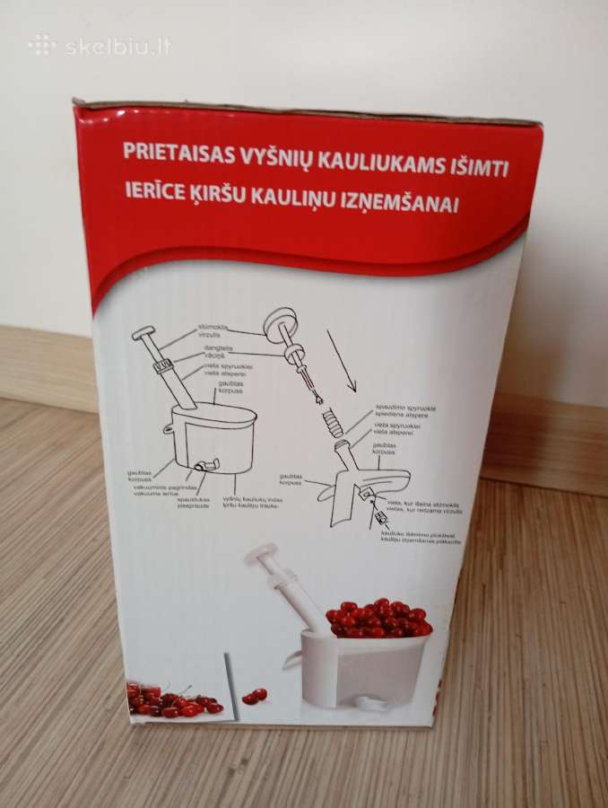 Aparatas vysniu kauliukams isimti - nuotraukos Nr. 3