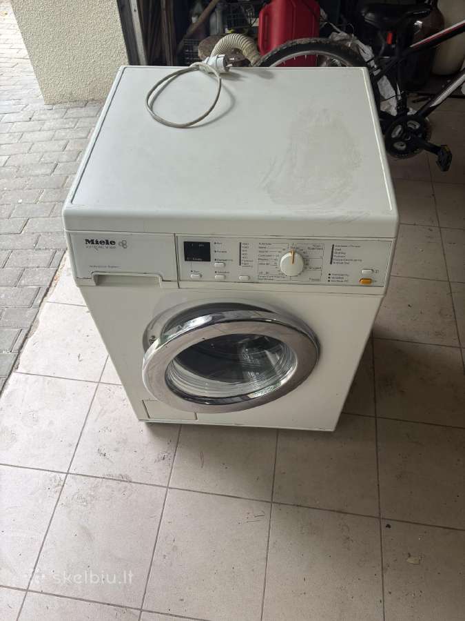 Miele w3365 skalbimo masina su defektu